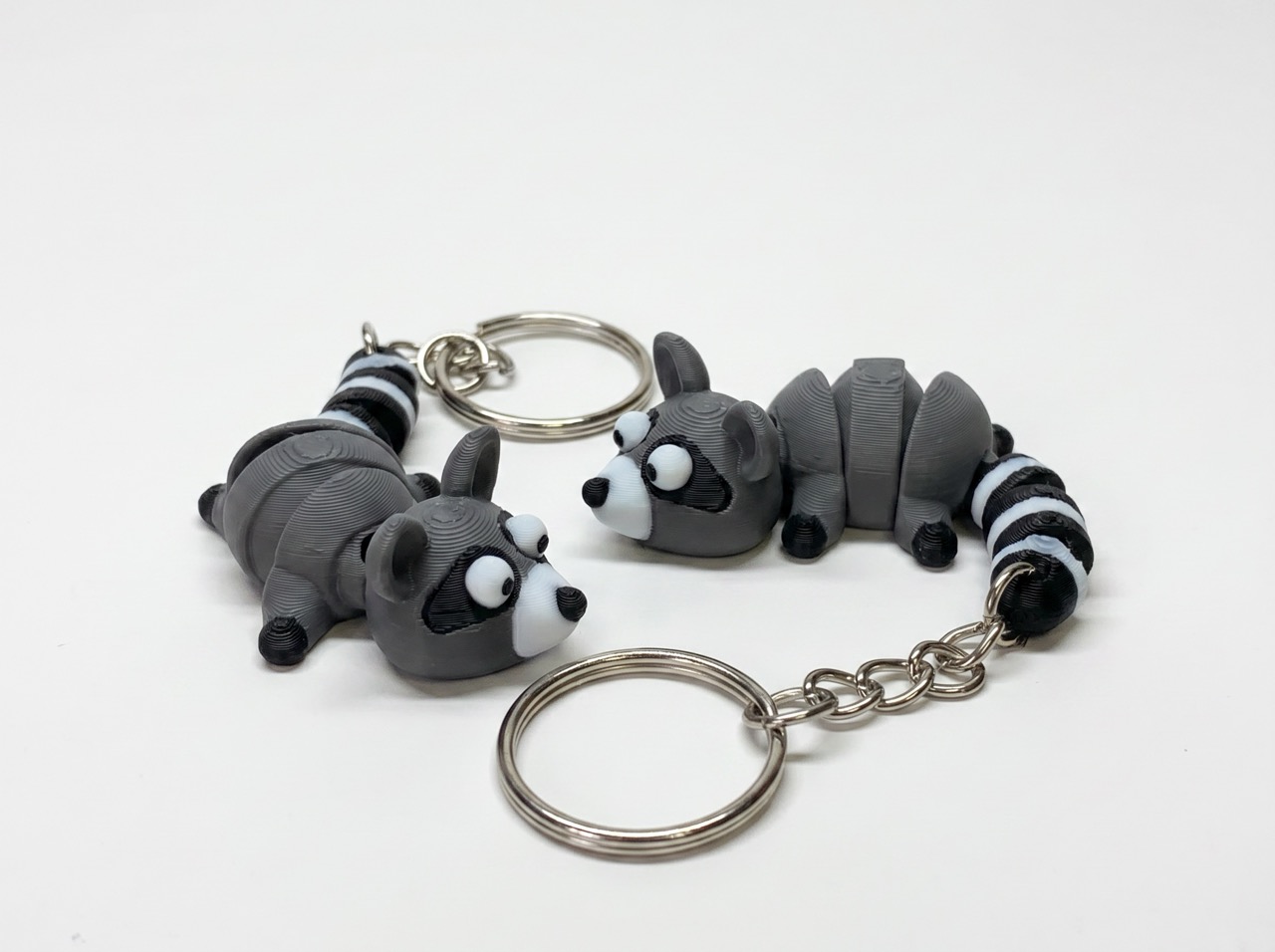 3D keychain Raccoon